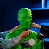 Costume de fond vert