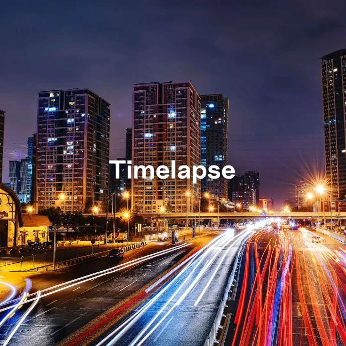 Vignette pour le timelapse
